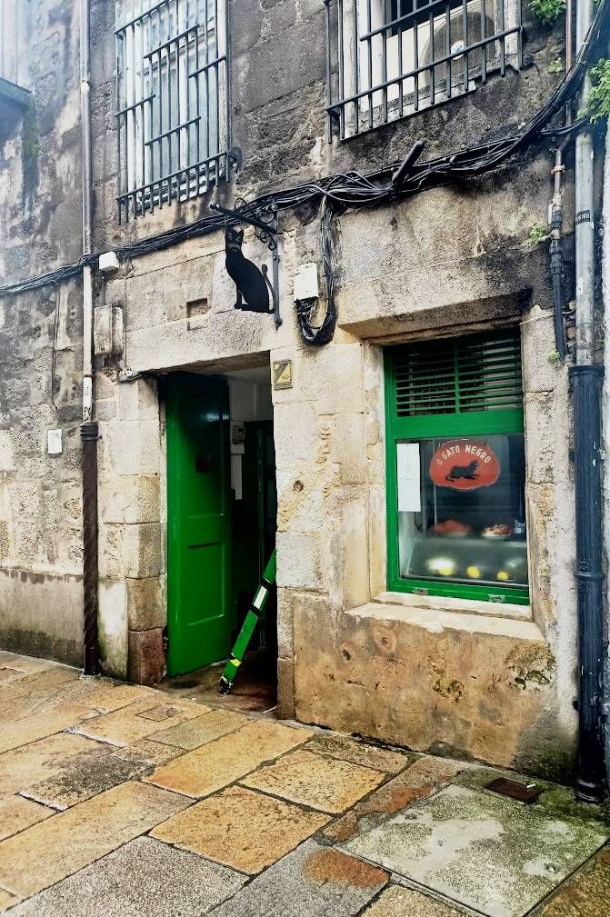 Fachada de O Gato Negro